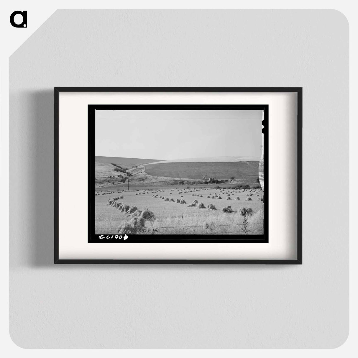 アートポスター-Barley in the Shock
- ラッセル リー Poster.