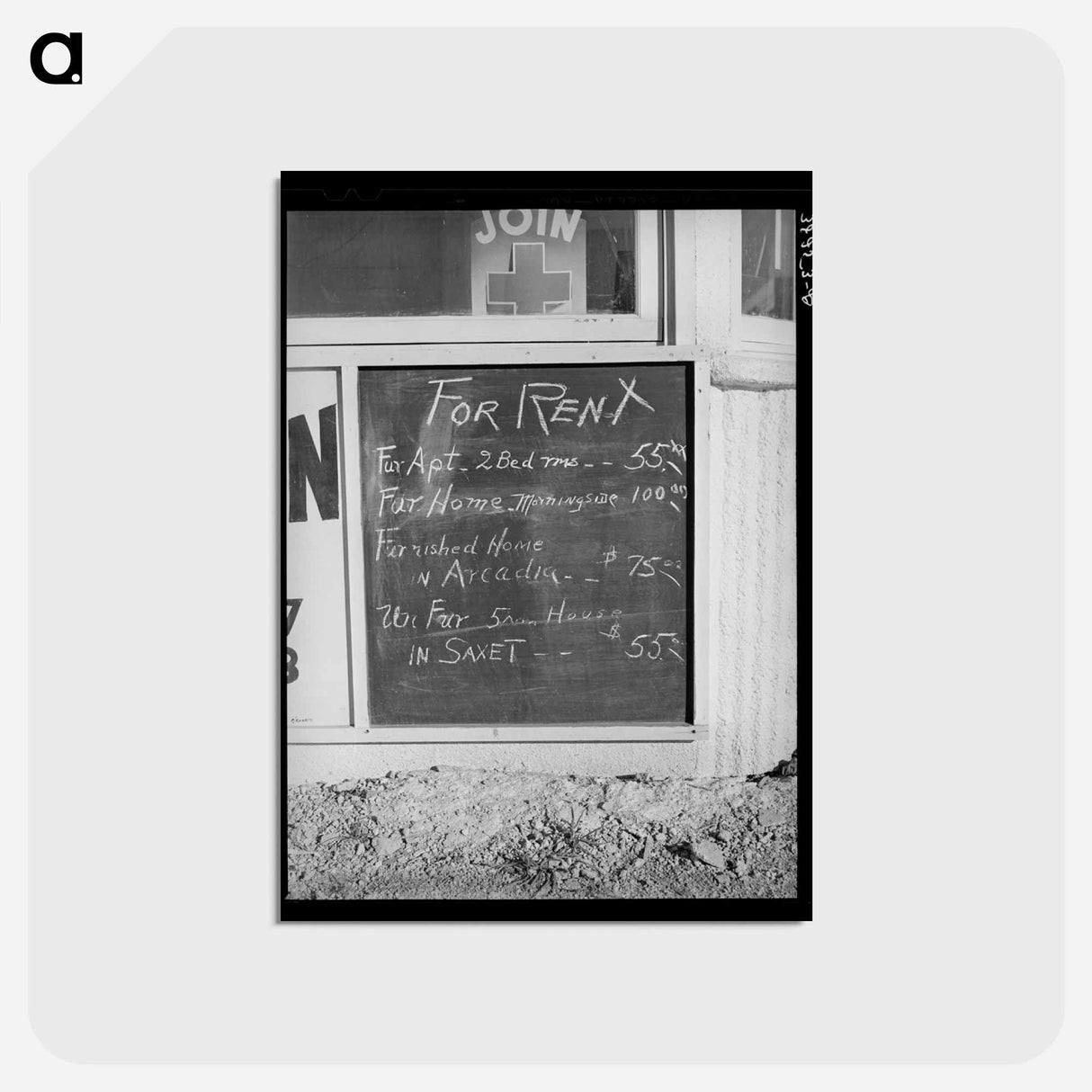 アートポストカード-Corpus Christi Rent Scale
- ラッセル リー Postcard.