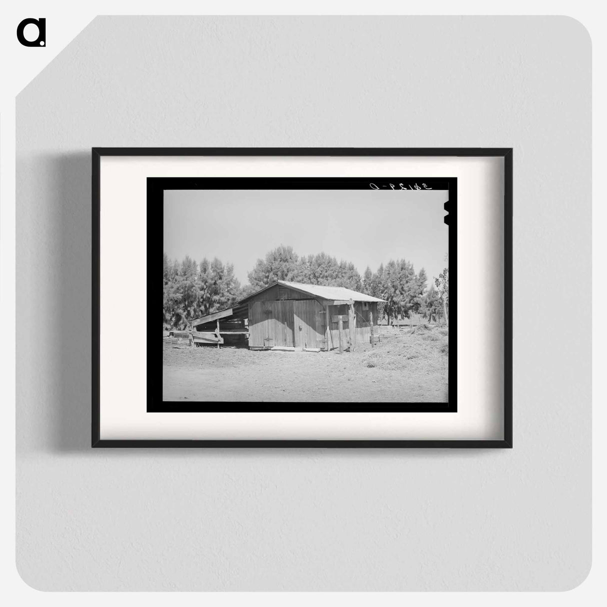アートポスター-Barn on Tenant Farm
- ラッセル リー Poster.