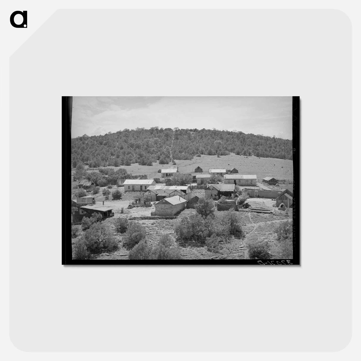 アートポストカード-Accident Marker, Bernalillo County
- ラッセル リー Postcard.