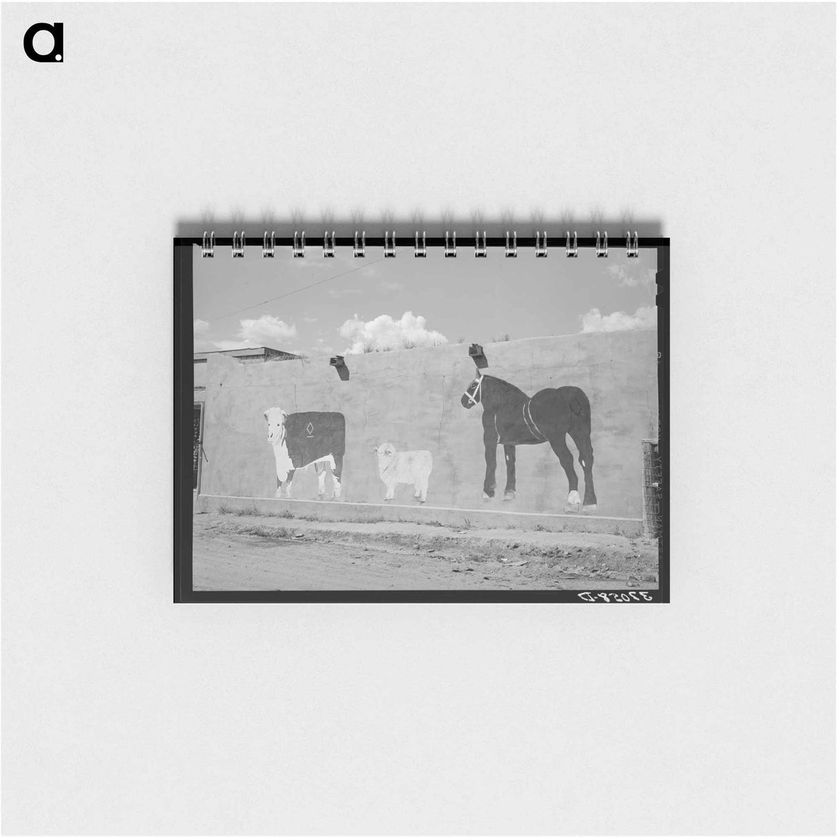 アートメモ帳-Native Art on Adobe Wall, Amalia
- ラッセル リー Memo.