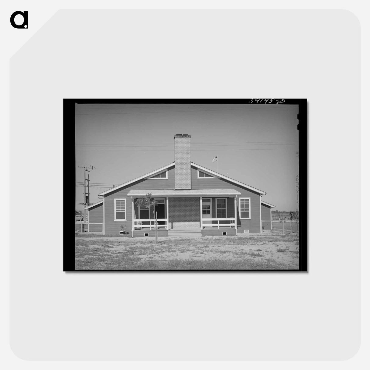 アートポストカード-FSA Farm Workers' Camp
- ラッセル リー Postcard.