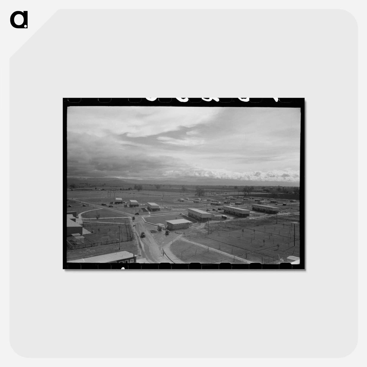 アートポストカード-FSA Workers' Housing
- ラッセル リー Postcard.