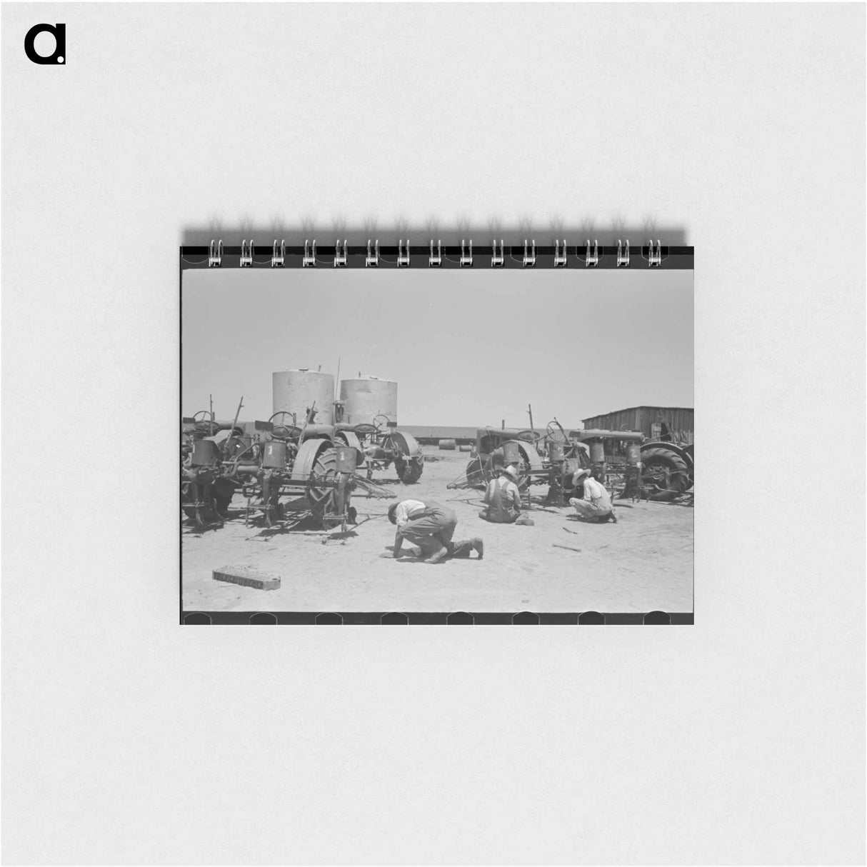アートメモ帳-Texas Tractors
- ラッセル リー Memo.