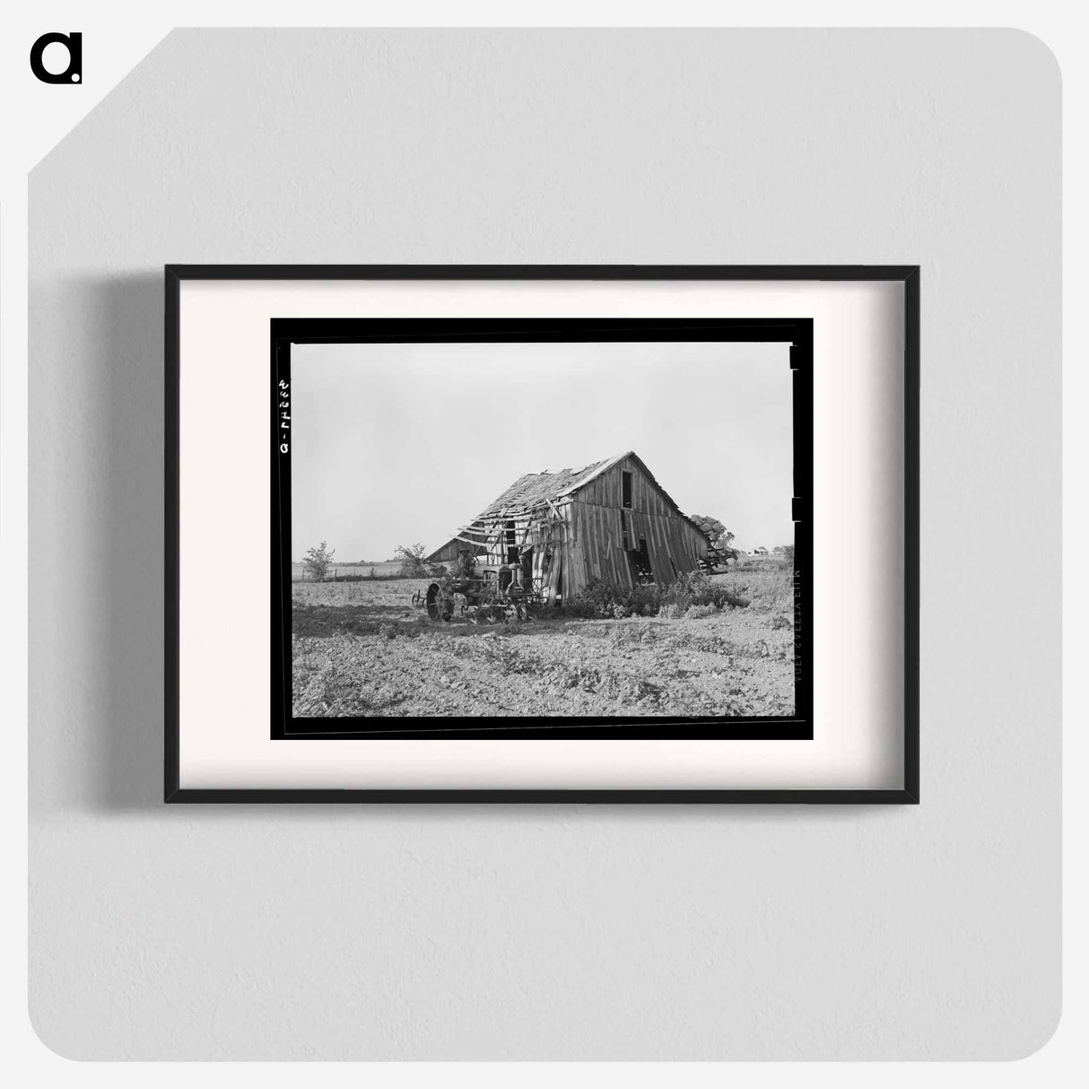 アートポスター-Abandoned Tenant Farmhouse
- ラッセル リー Poster.