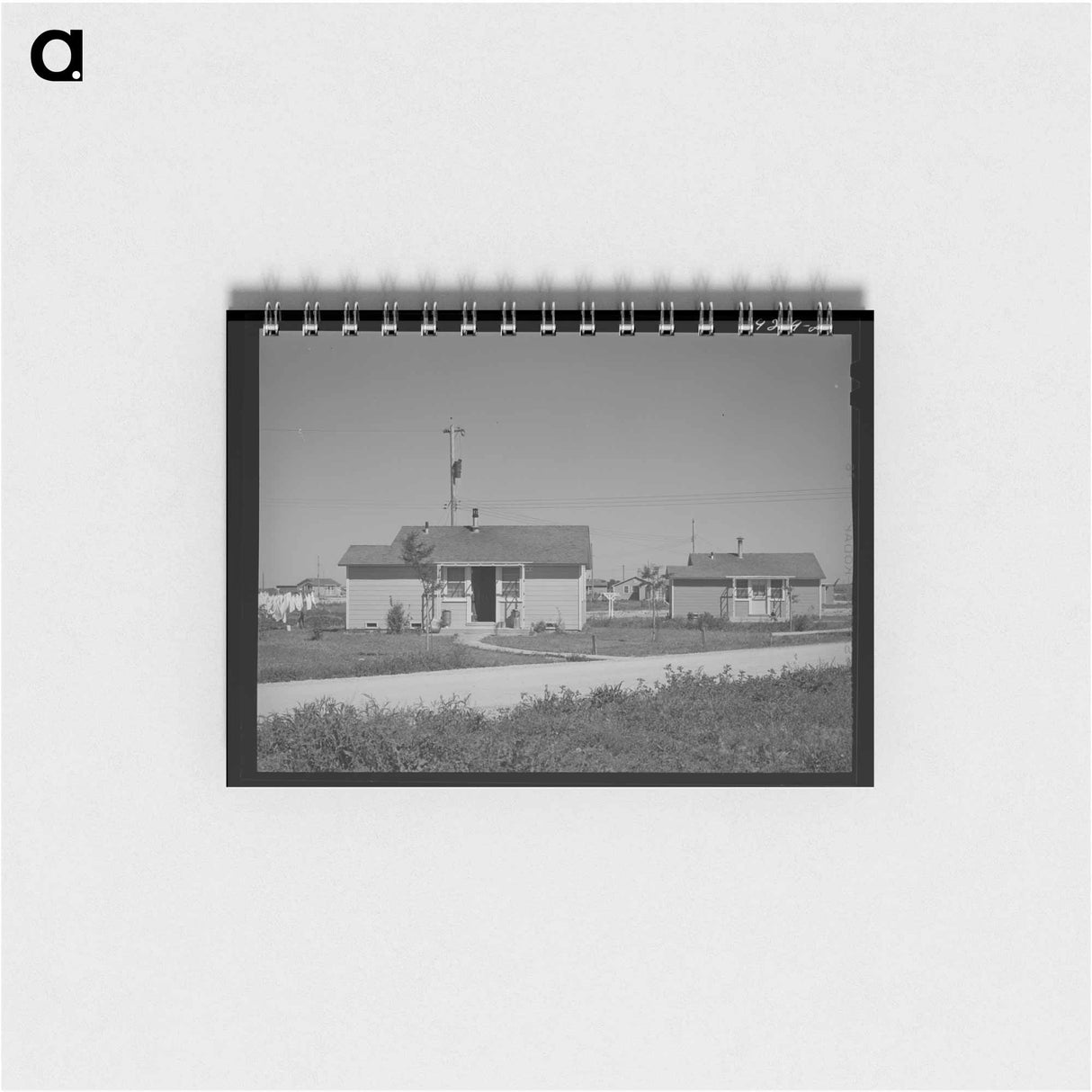 アートメモ帳-Farm Workers' Housing
- ラッセル リー Memo.