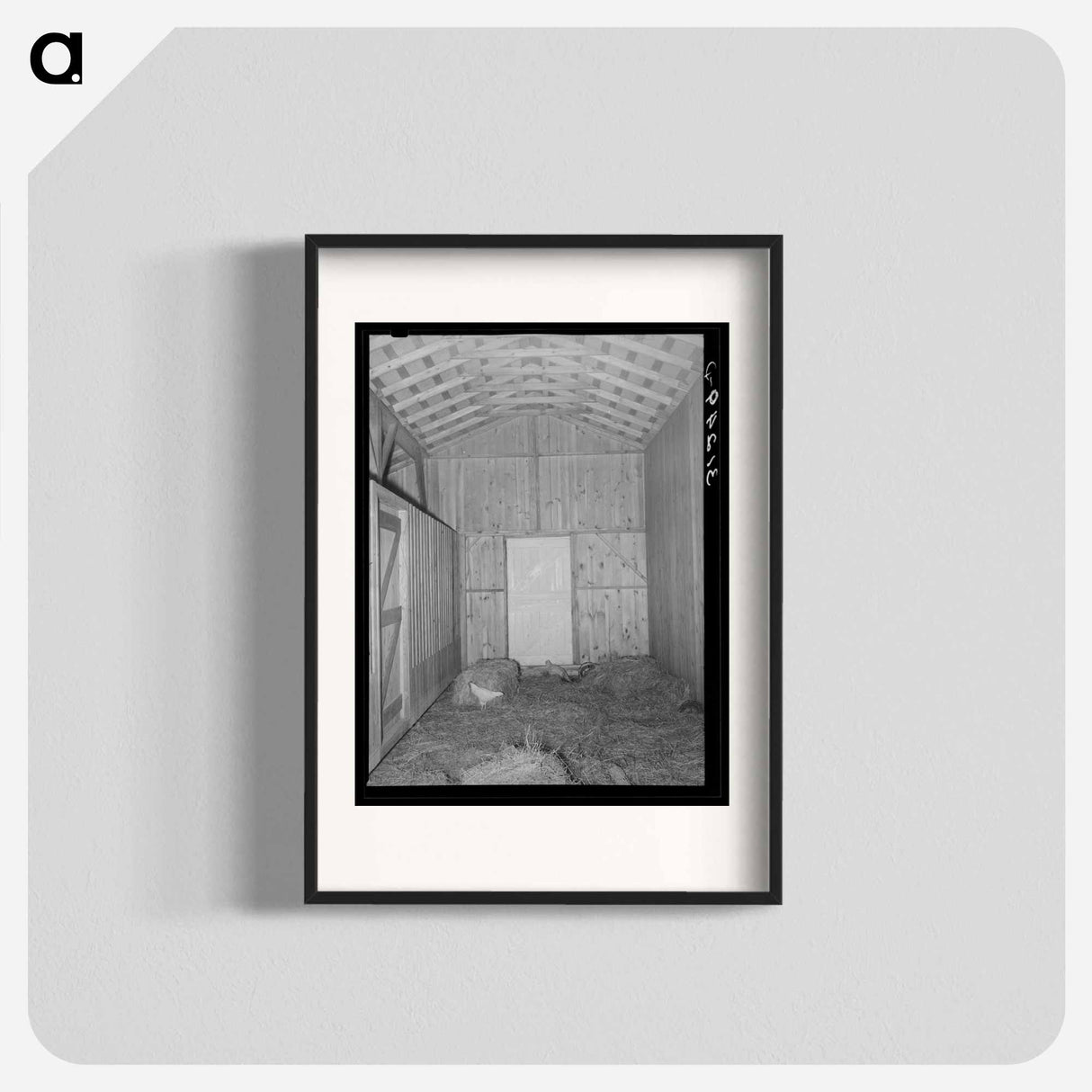 アートポスター-Barn Interior, Southeast Missouri
- ラッセル リー Poster.