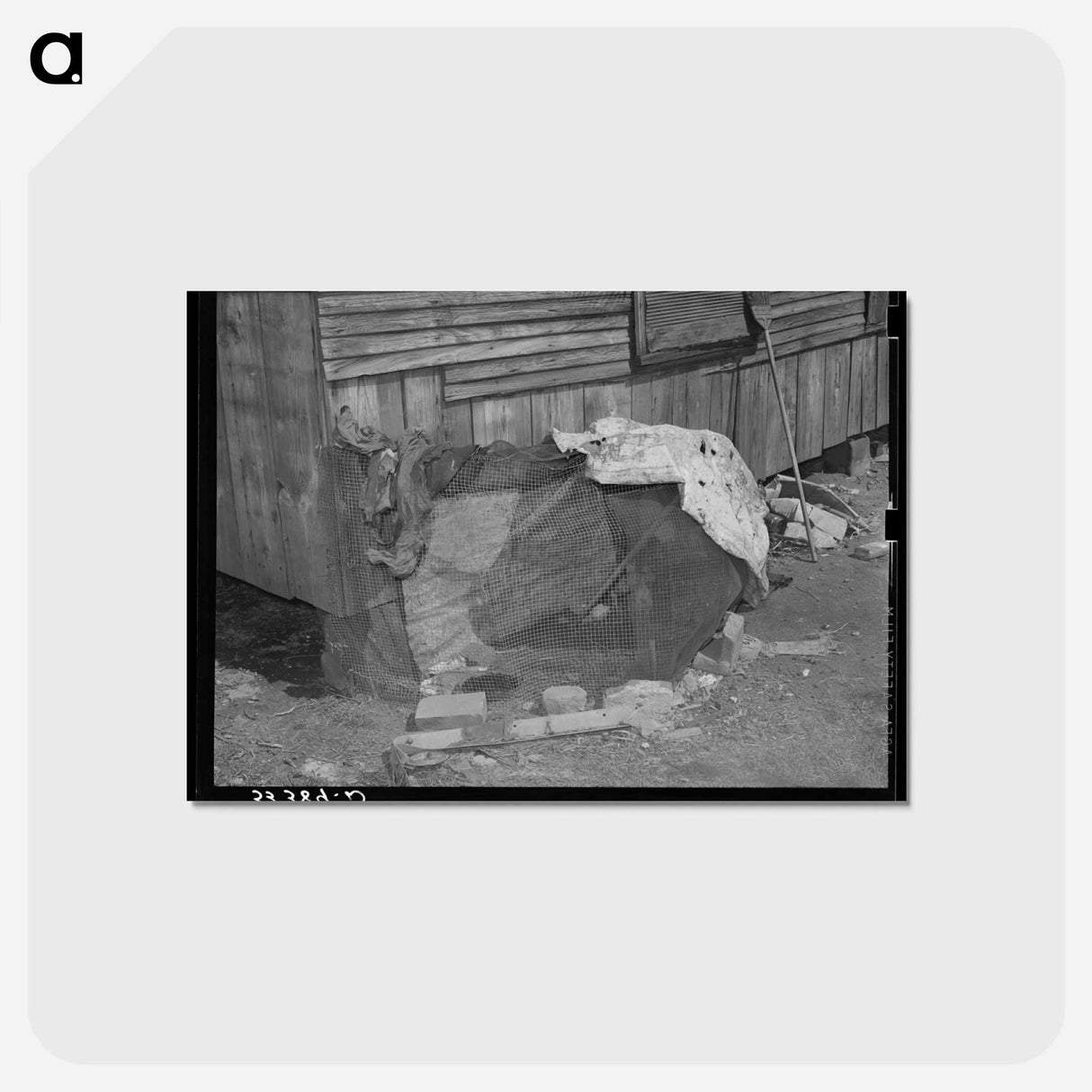 アートポストカード-Chicken Coop, Oklahoma
- ラッセル リー Postcard.