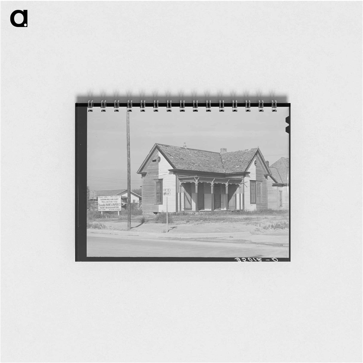 アートメモ帳-Painting a House, San Angelo
- ラッセル リー Memo.
