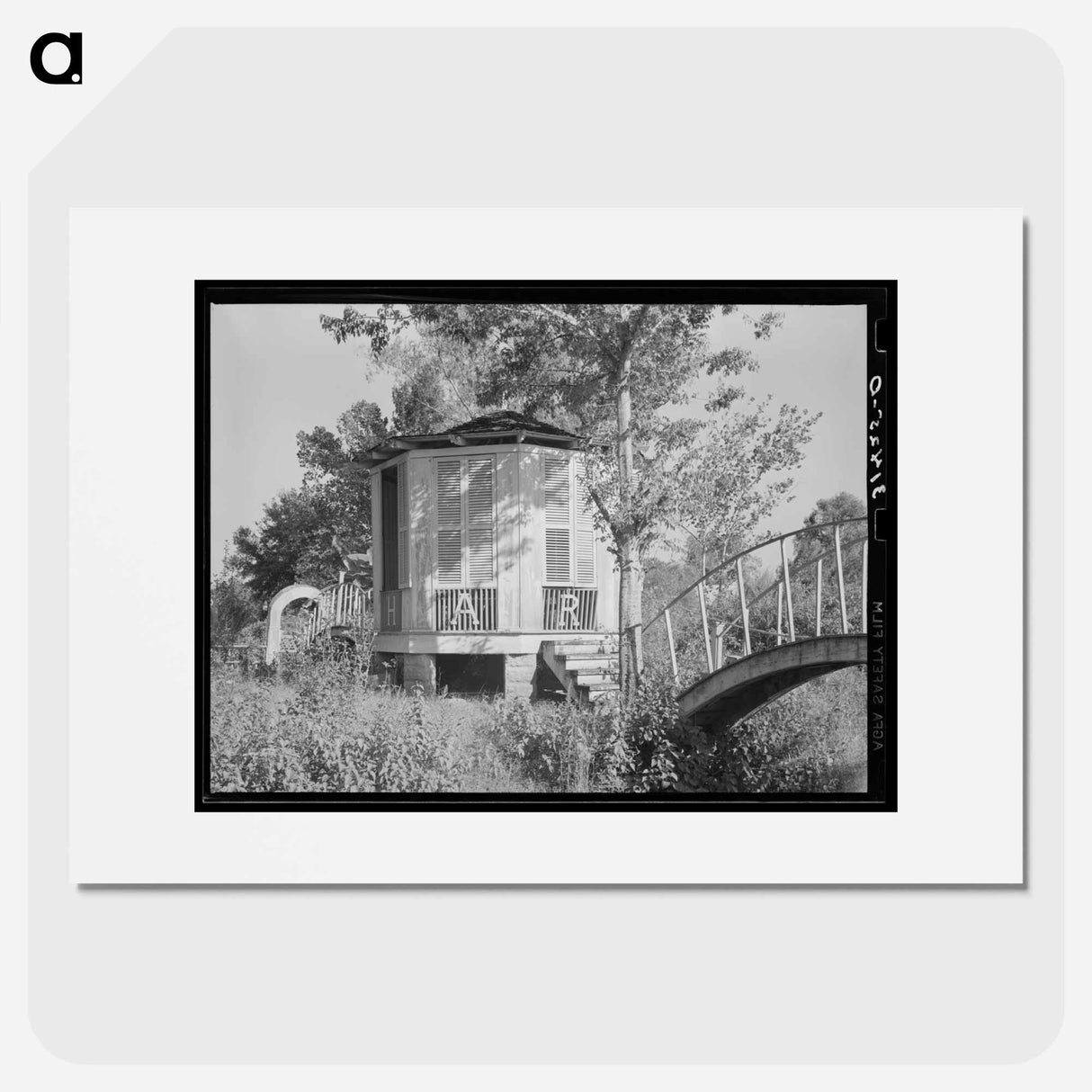 アートポスター-Chapel and Shrine on Bayou Teche
- ラッセル リー Poster.