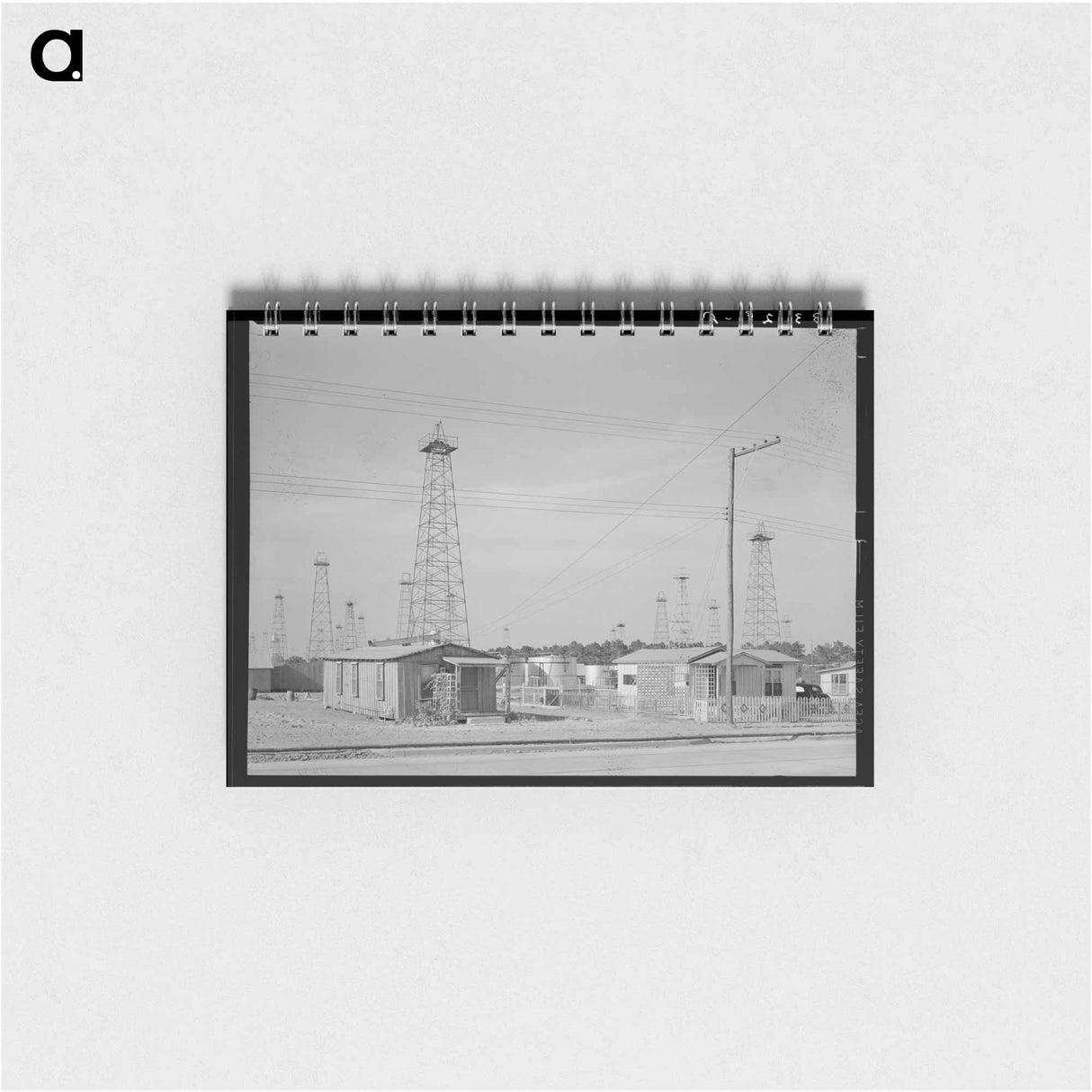 アートメモ帳-Forest of Oil Derricks
- ラッセル リー Memo.