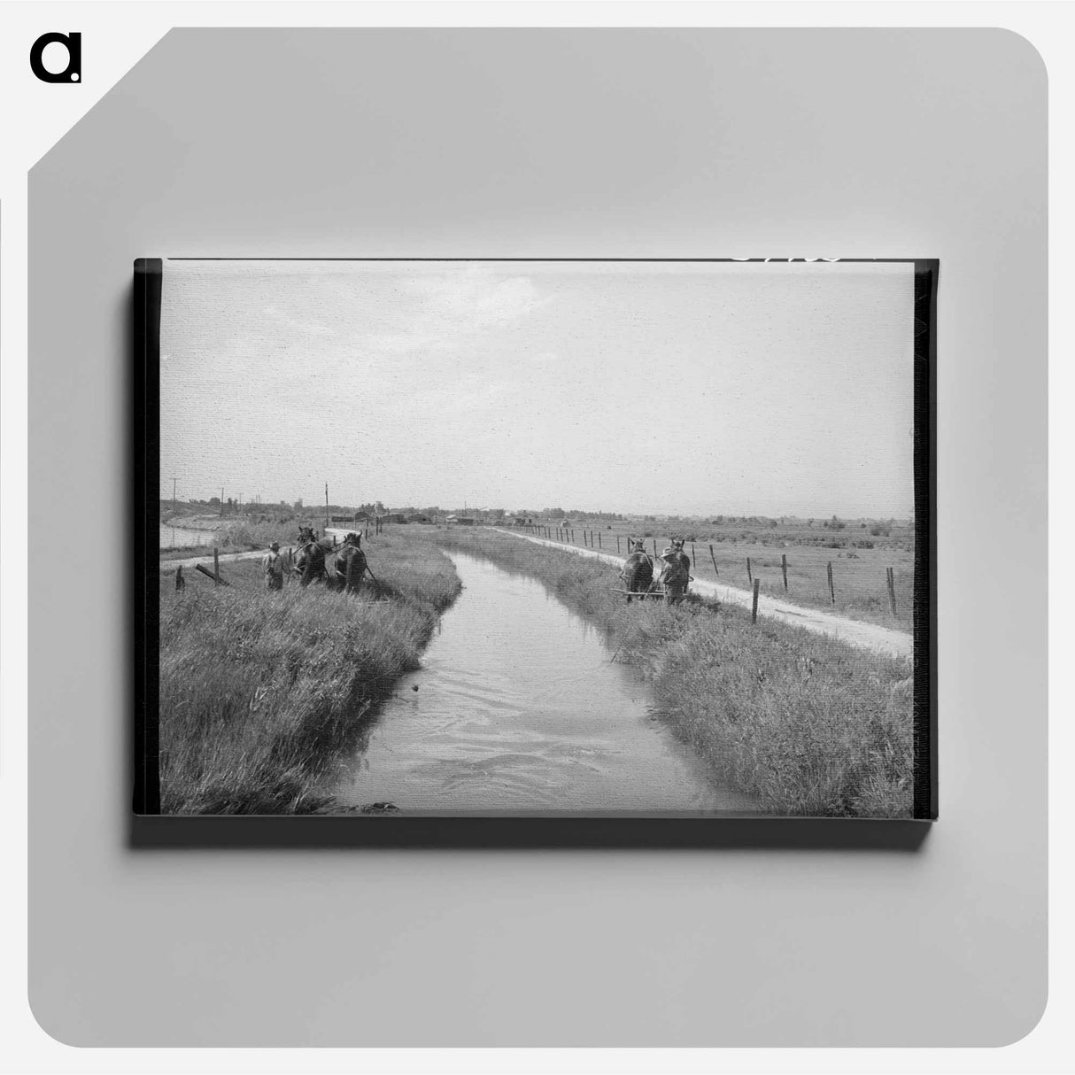 アートパネル-Irrigation Ditch, Canyon County
- ラッセル リー Canvas.