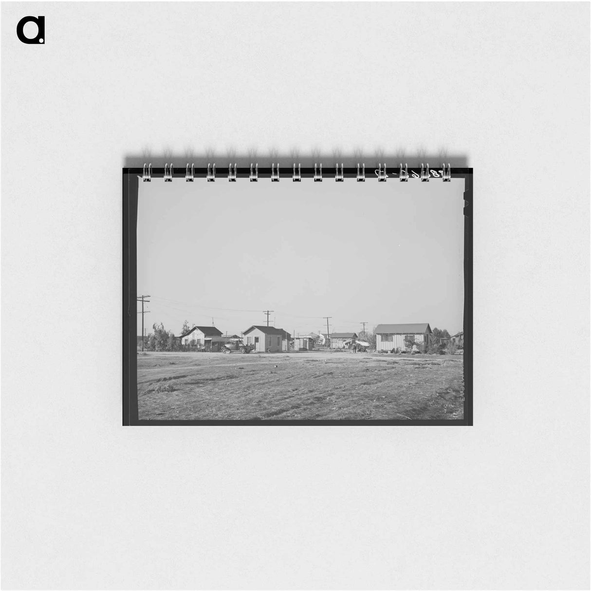 アートメモ帳-Houses in Earlimart
- ラッセル リー Memo.
