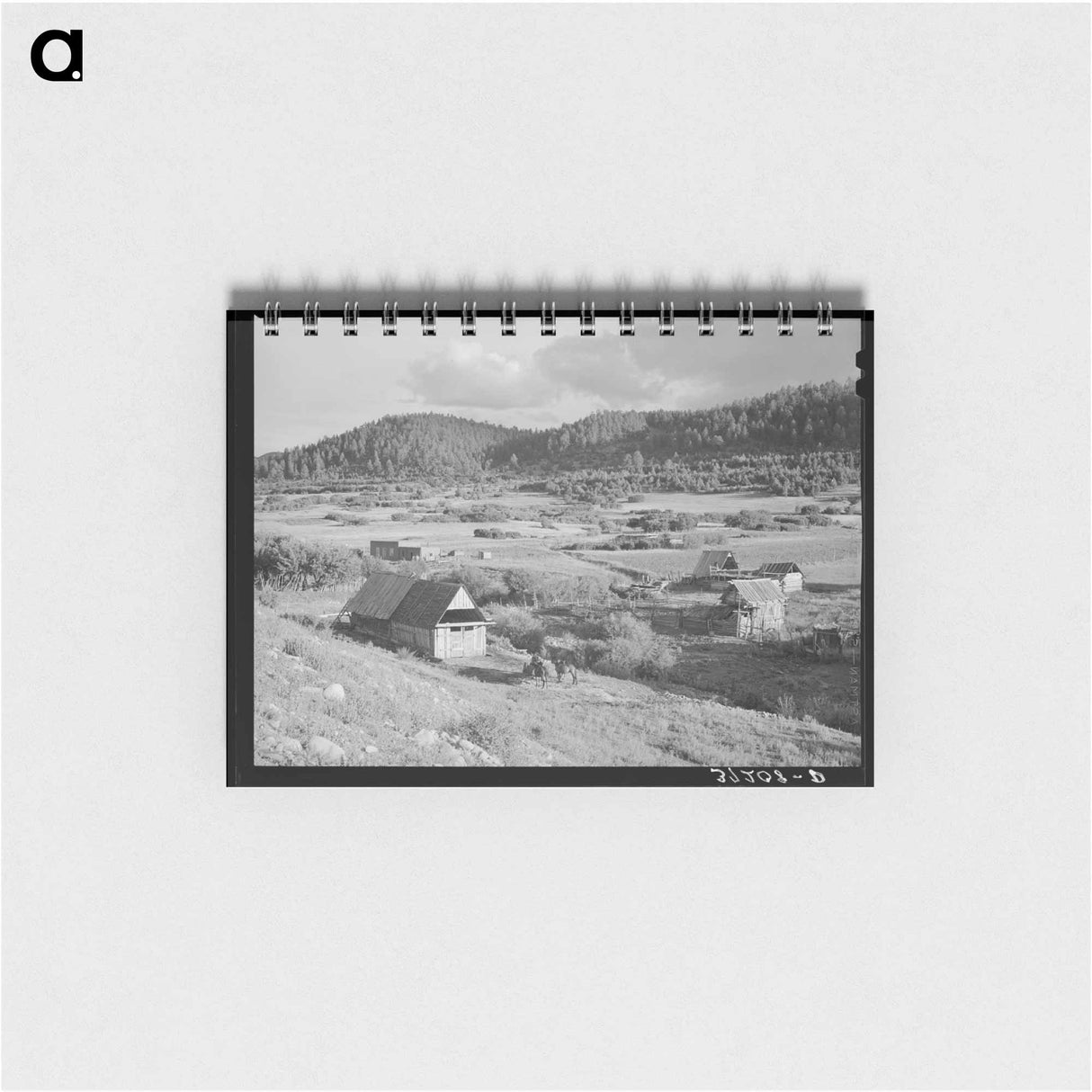 アートメモ帳-Farming Country at Llano de San Juan
- ラッセル リー Memo.