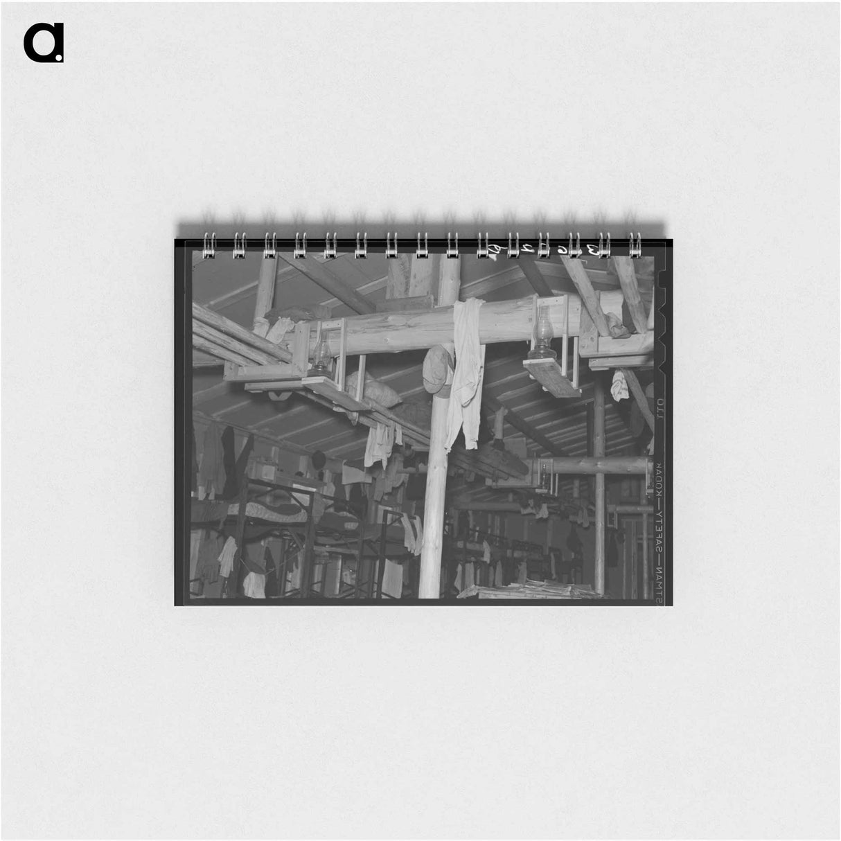 アートメモ帳-Bunkhouse at Logging Camp
- ラッセル リー Memo.
