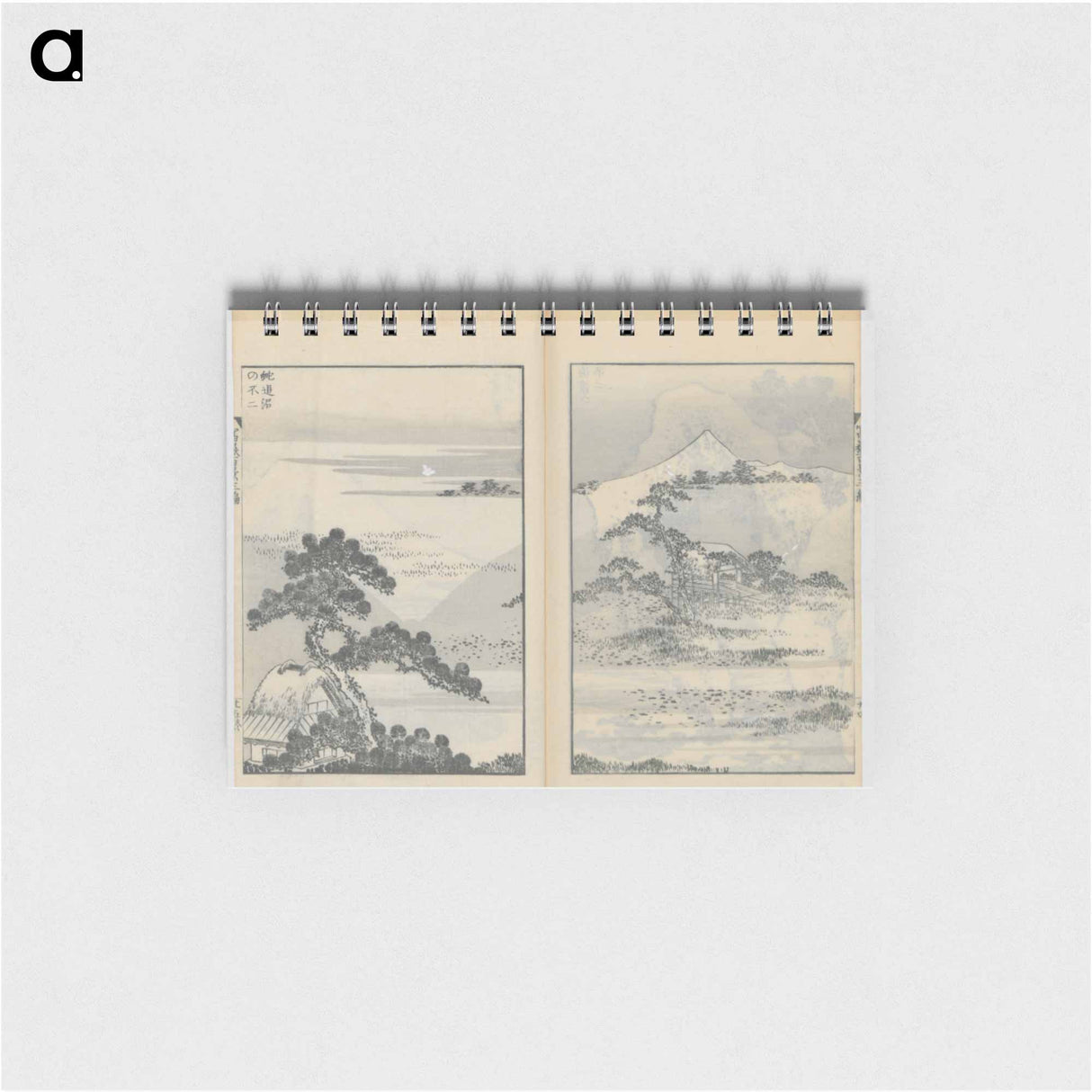 Hokusai's Fugaku Hyakkei - 葛飾 北斎 Memo.