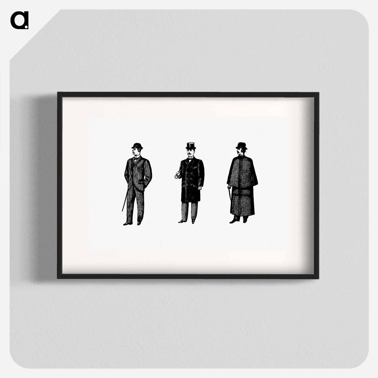 アートポスター-Gentleman Fashion from Cook's Handbook For London
- 大英図書館 Poster.