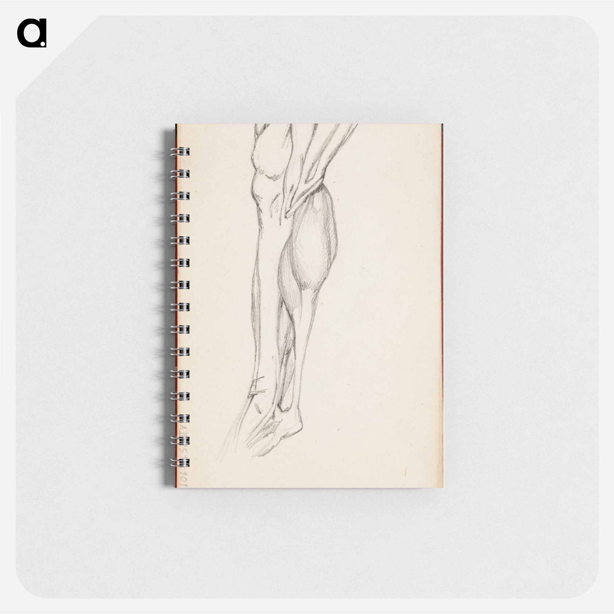 アートメモ帳-(unknown) part of a sketchbook - アルバート エーデルフェルト Memo.