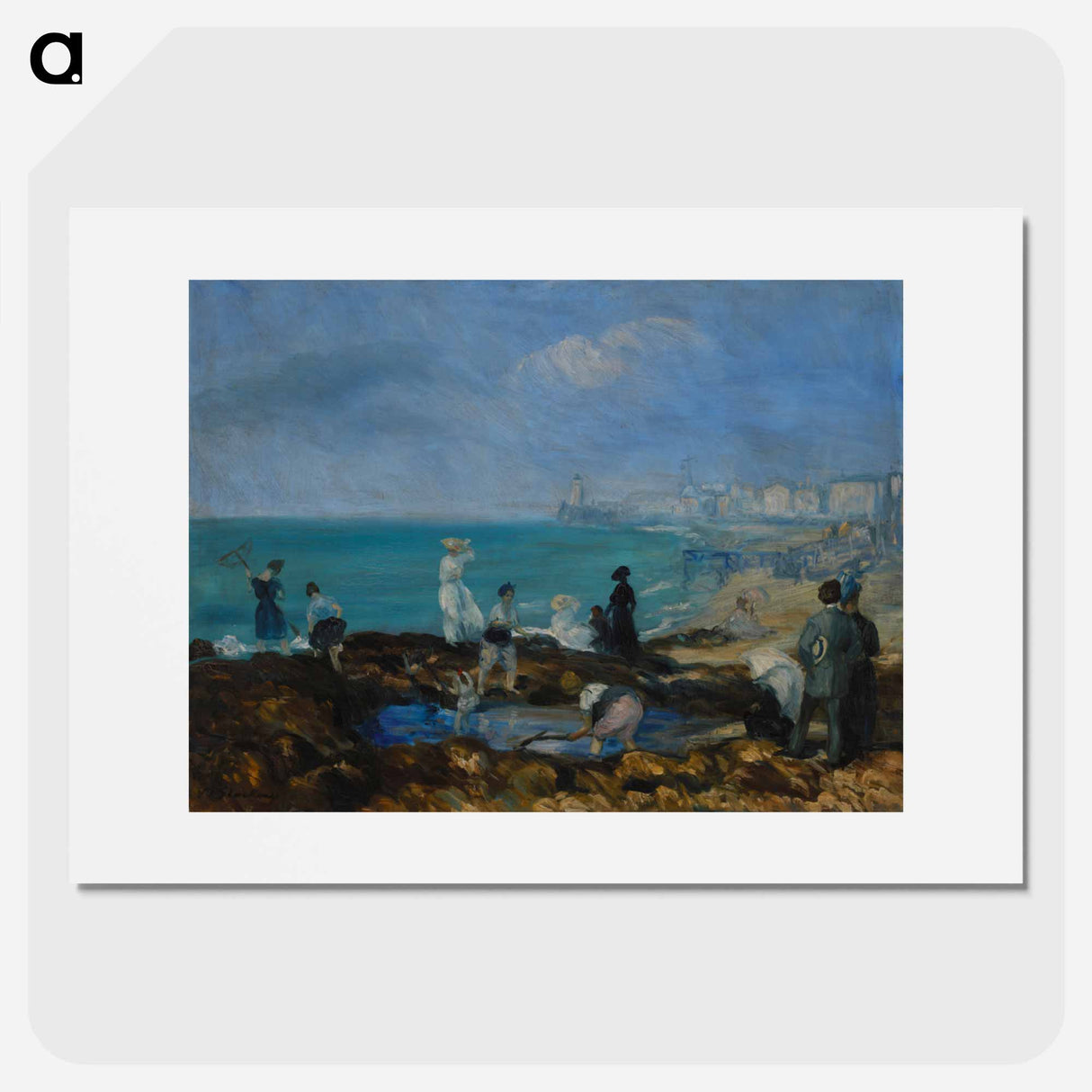 アートポスター-Beach at Dieppe
- バーンズ・コレクション Poster.