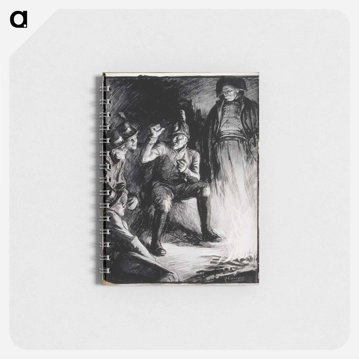 nuotioll' ei hurtti vanhuksella jutun puutett ollut laisinkaan - アルバート エーデルフェルト Memo.