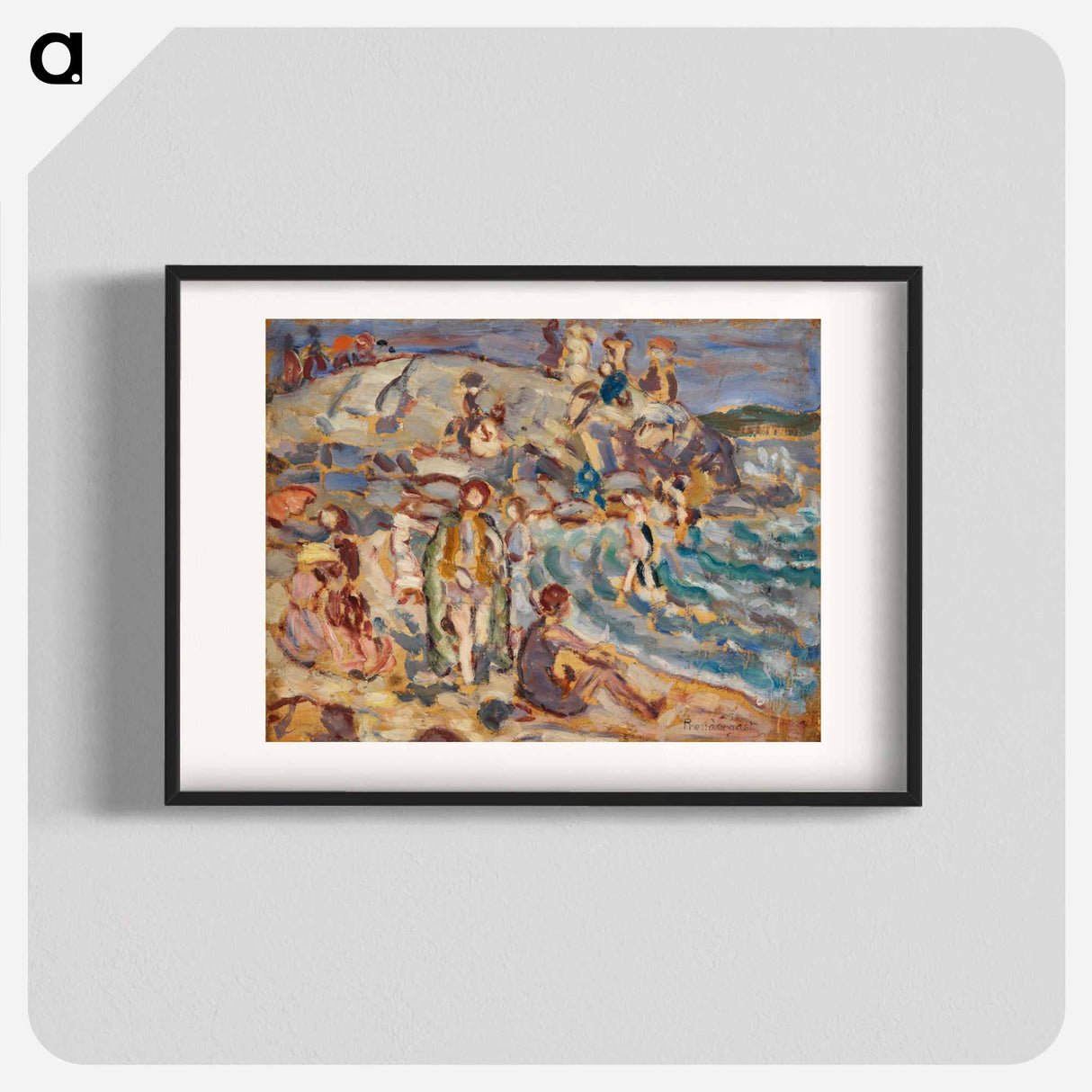 アートポスター-Beach Scene and Hill
- バーンズ・コレクション Poster.