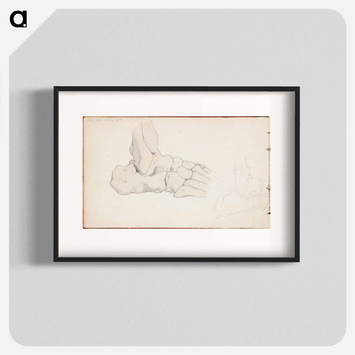 (unknown) part of a sketchbook - アルバート エーデルフェルト Poster.