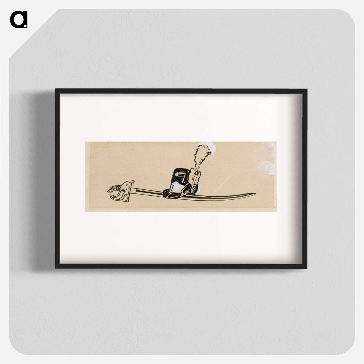 Luutnantti ziden-runon loppuvinjetti - アルバート エーデルフェルト Poster.