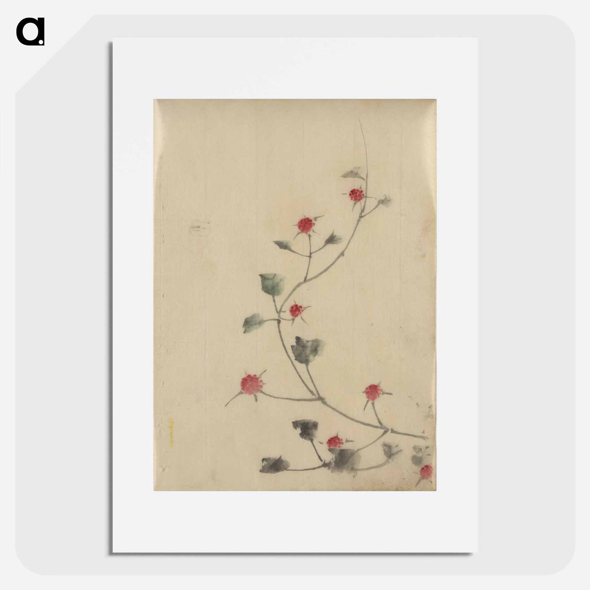 アートポスター-Original public domain image from Library of Congress - 葛飾 北斎 Poster.