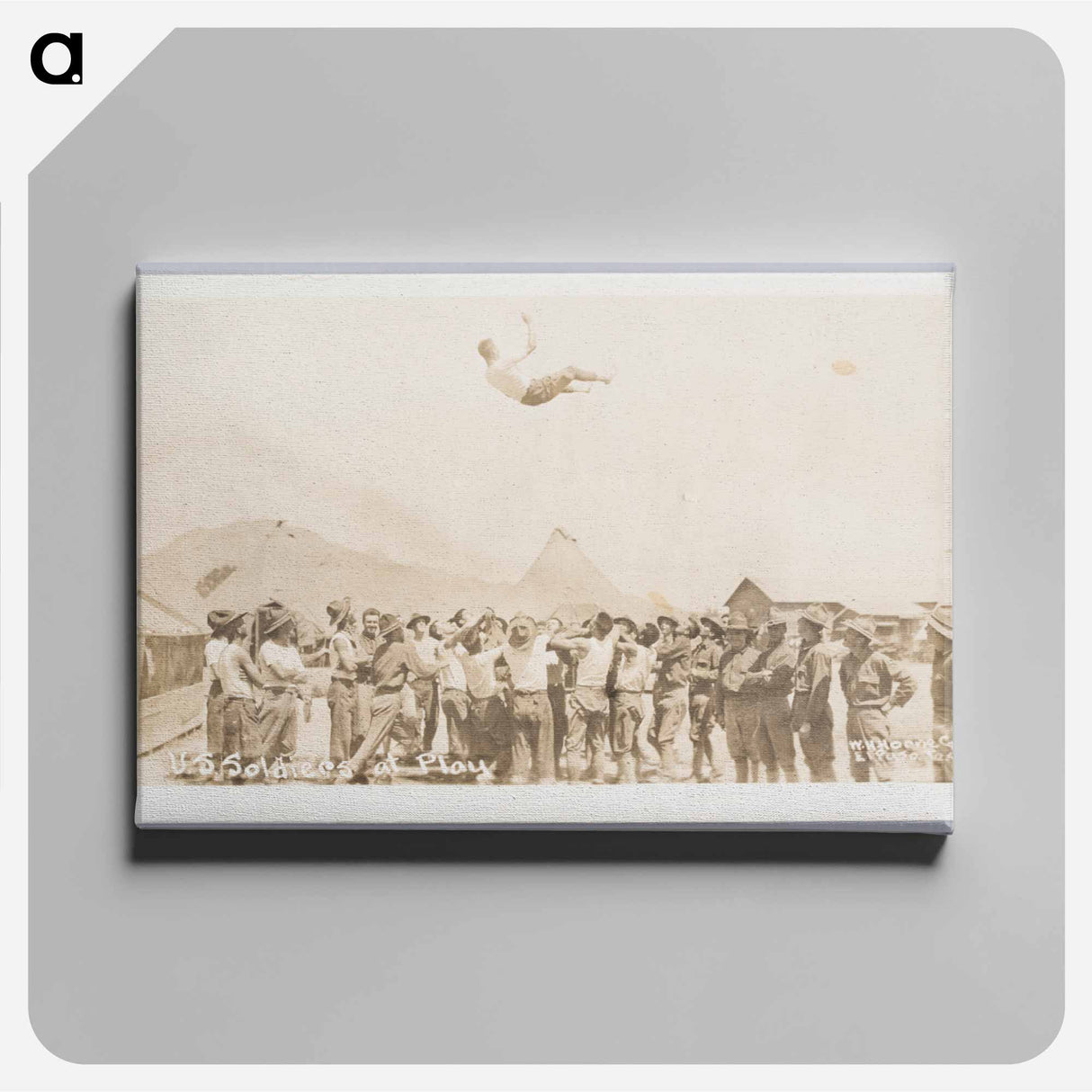 アートパネル-Soldiers Throwing a Man in the Air
- セントルイス美術館 Canvas.