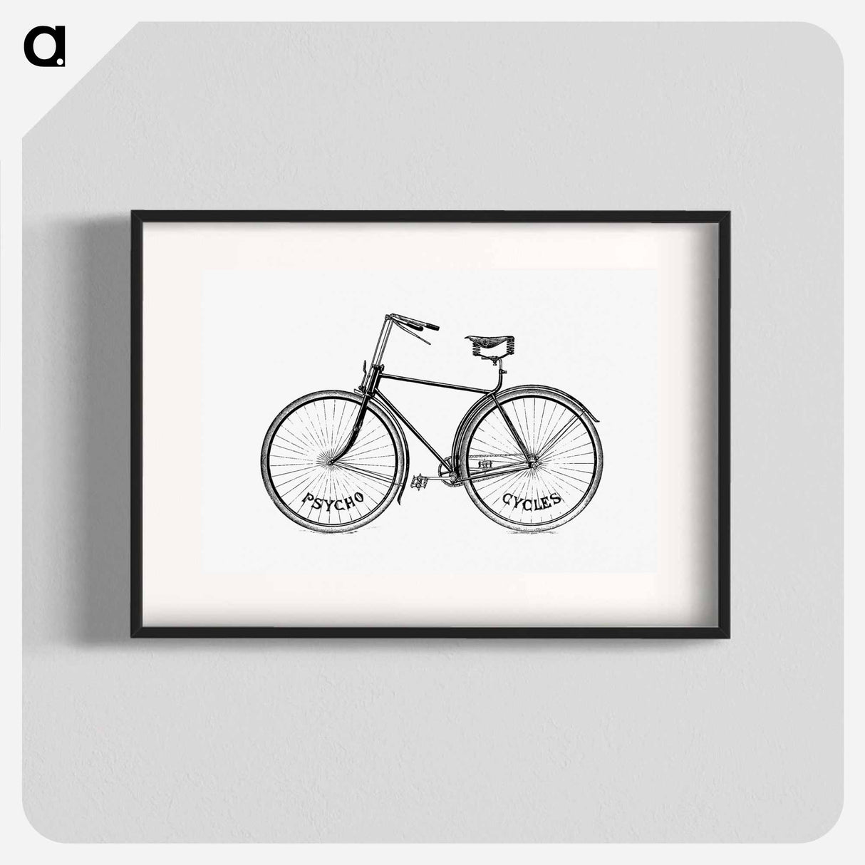 アートポスター-Psycho Cycles Bicycle
- 大英図書館 Poster.