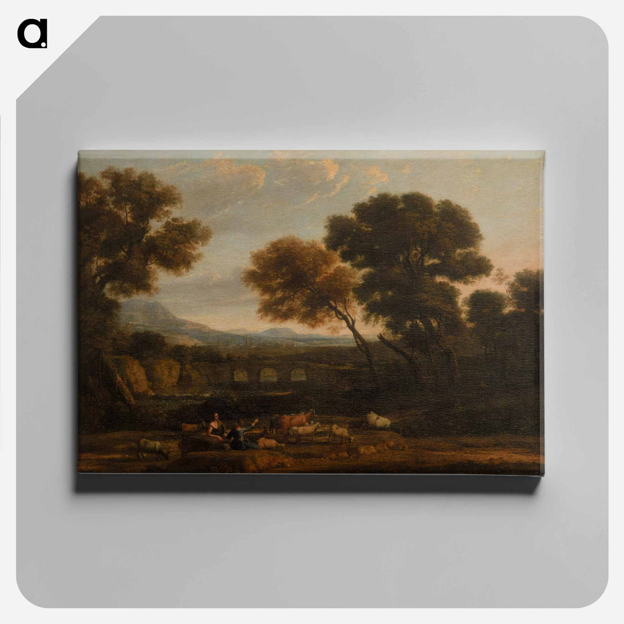 アートパネル-Pastoral Landscape
- バーンズ・コレクション Canvas.