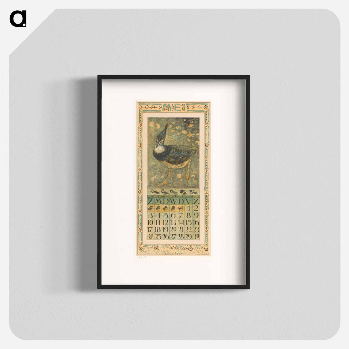 My calendar is coming - Theo van Hoytema Poster.