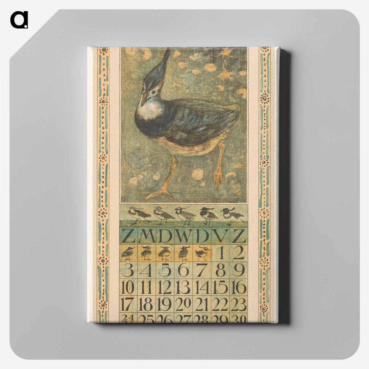 My calendar is coming - Theo van Hoytema Canvas.