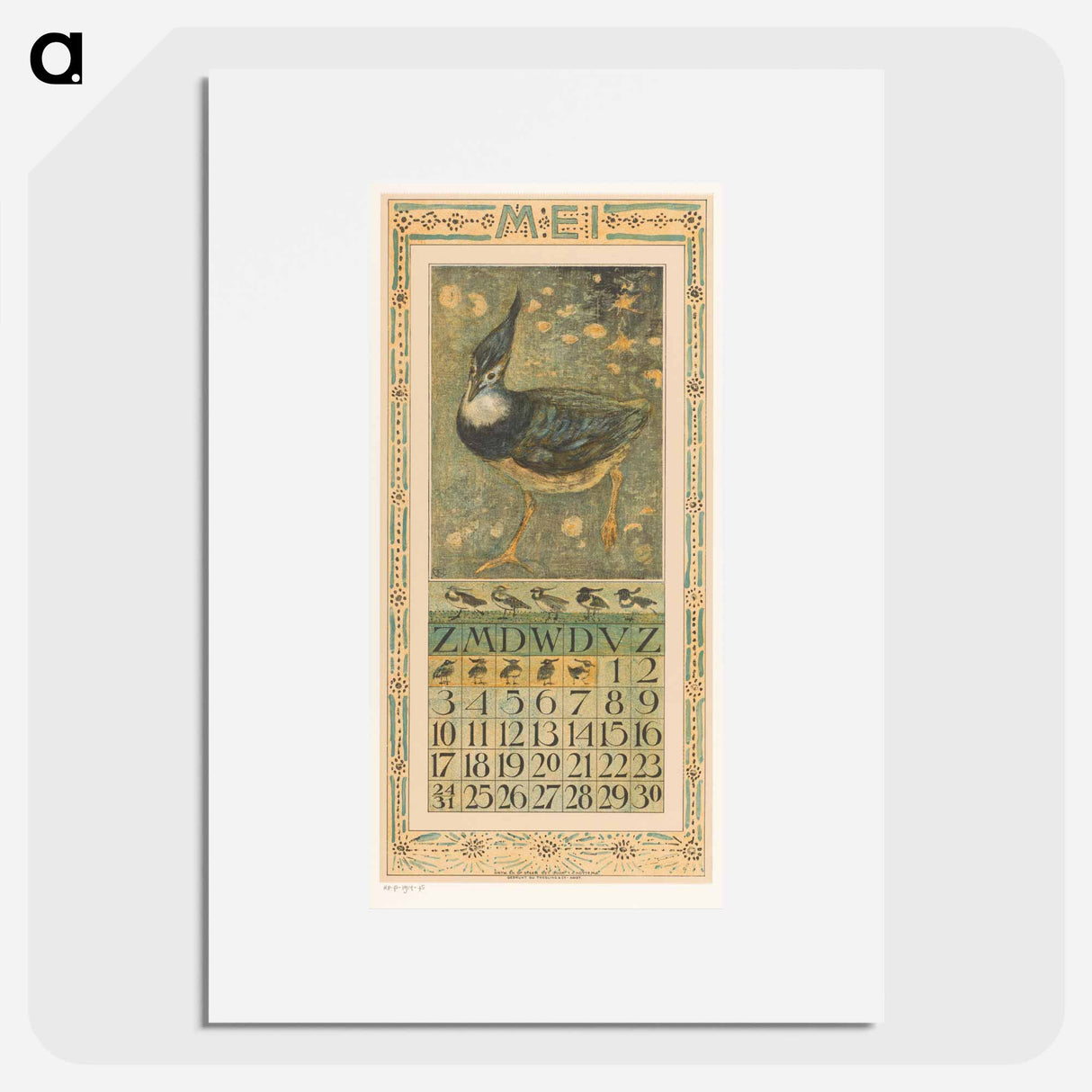 My calendar is coming - Theo van Hoytema Poster.