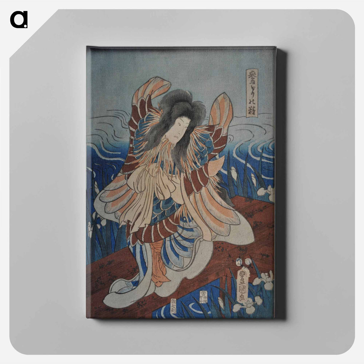 アートパネル-Triptych of Winged Figures
- 歌川 国貞 Canvas.