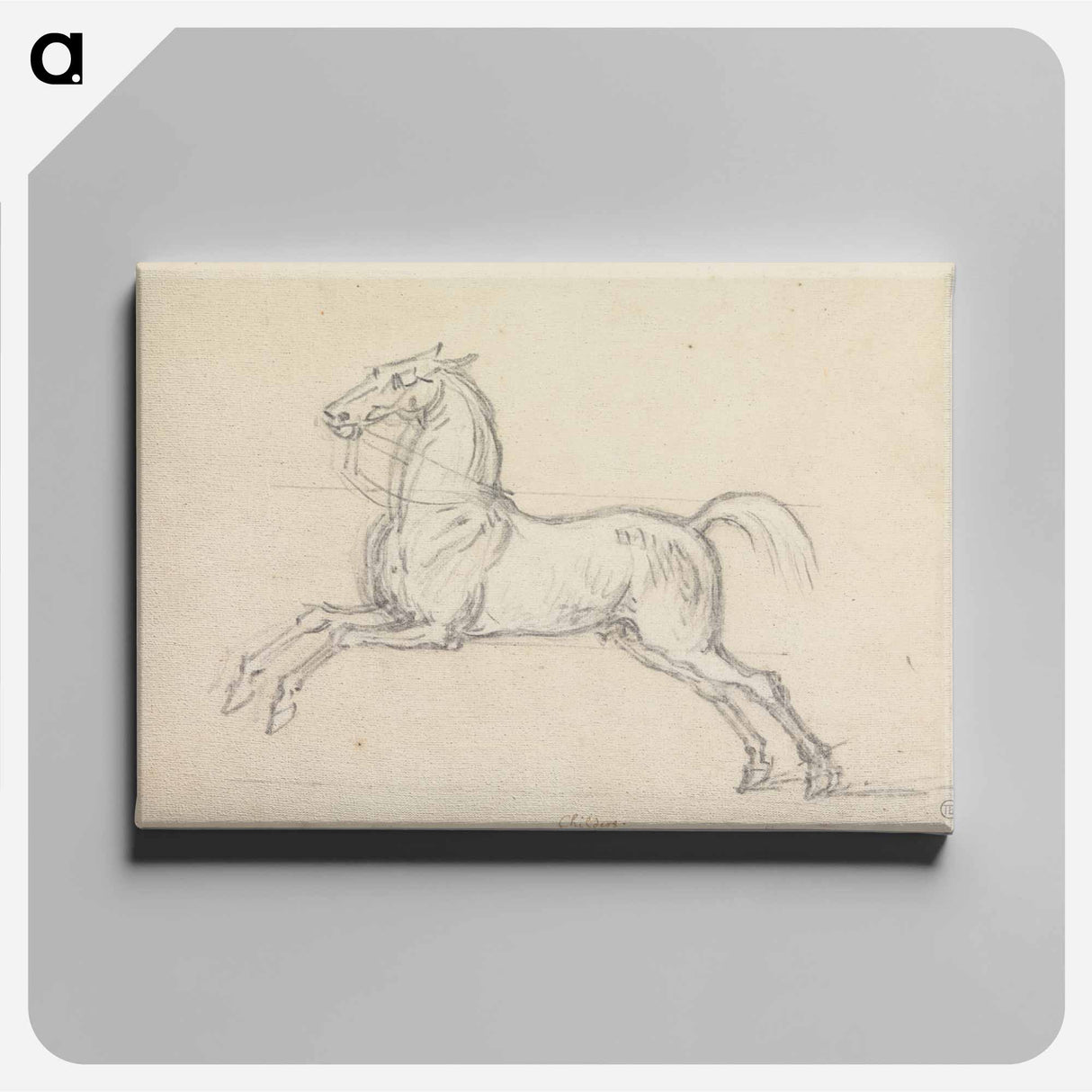 アートパネル-Flying Childers Galloping to Left: Bridled but not Saddled
- イェール大学アートギャラリー Canvas.