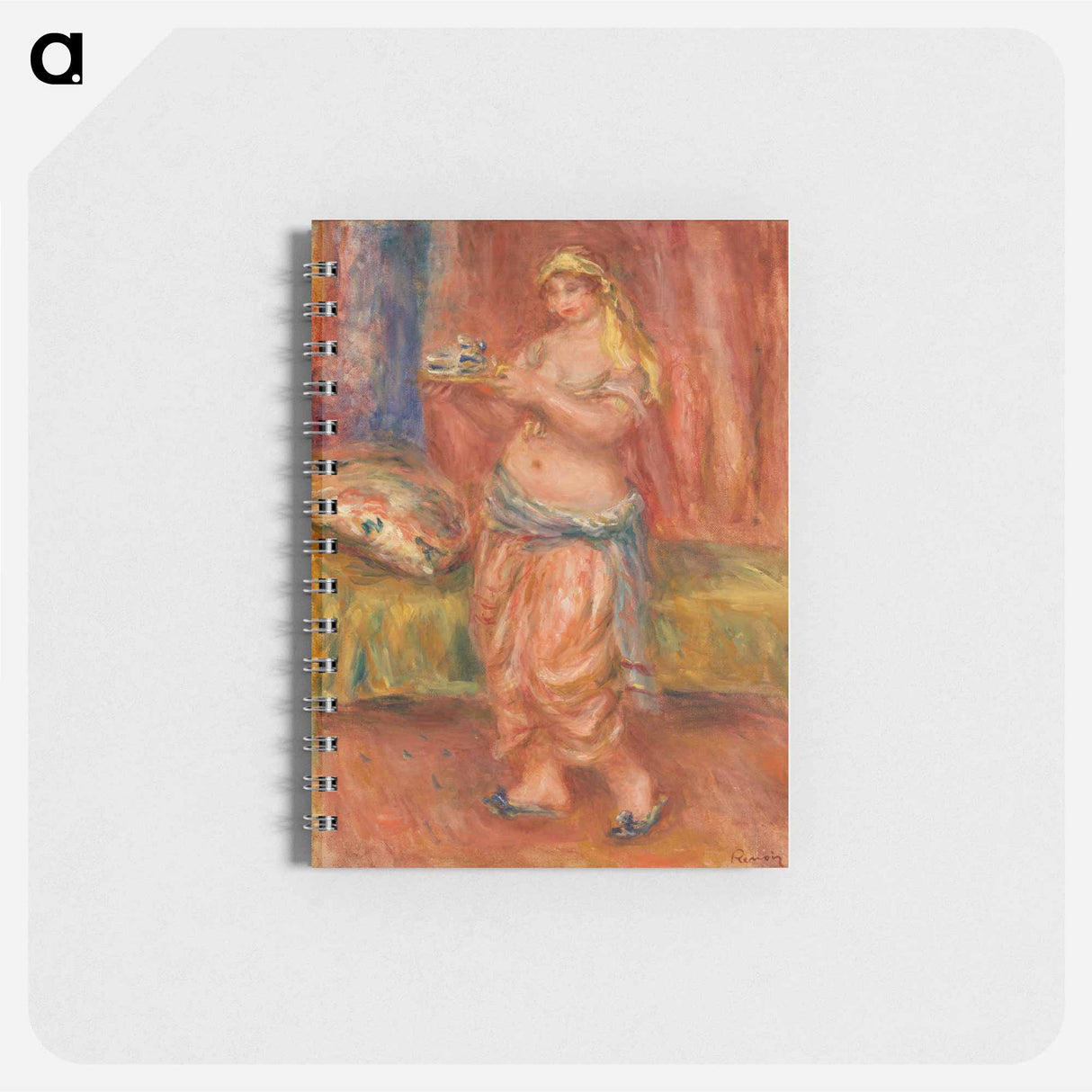 アートメモ帳-Odalisque with Tea Set
- バーンズ・コレクション Memo.