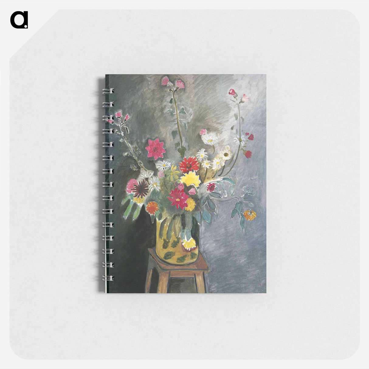 アートメモ帳-Bouquet of mixed flowers - アンリ マティス Memo.