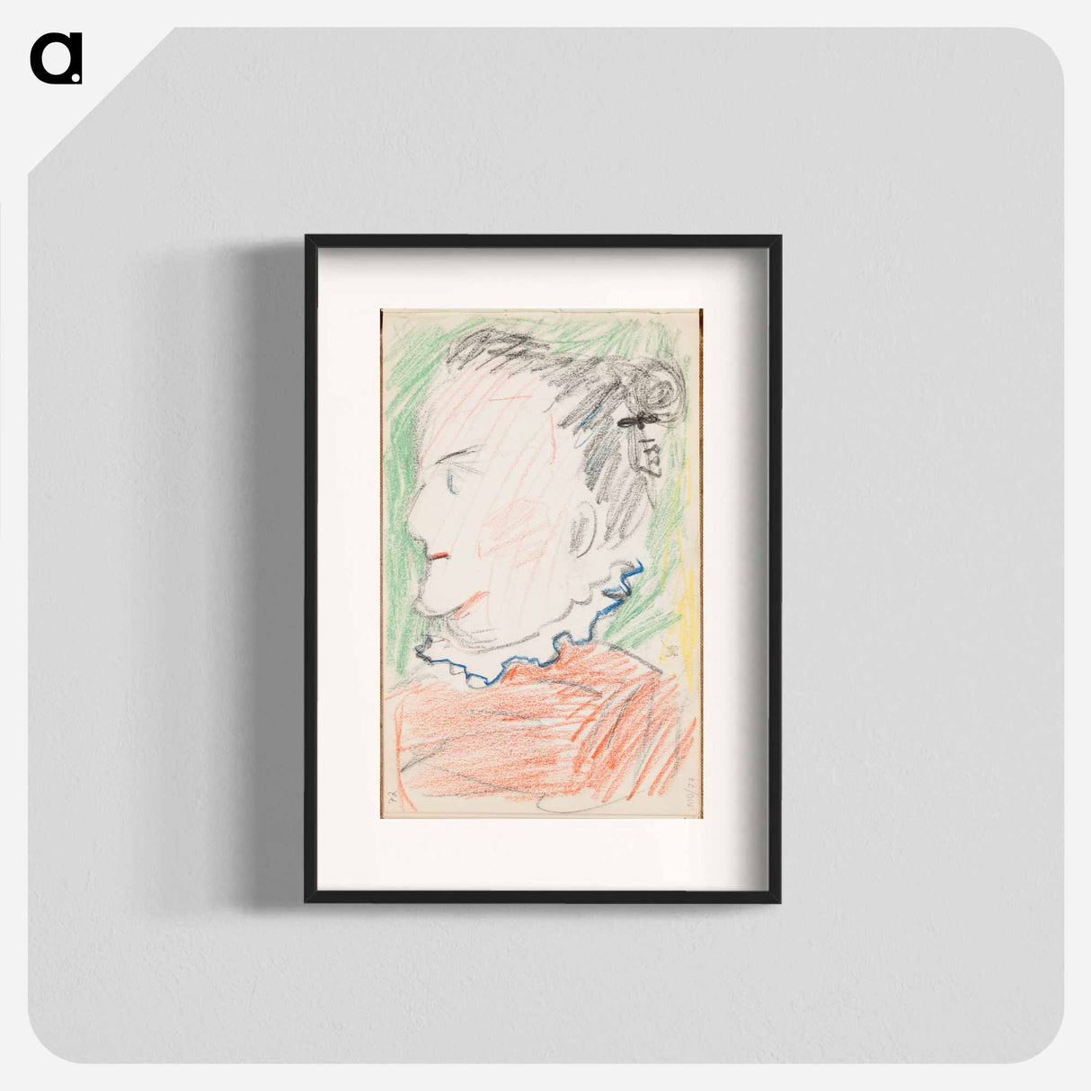 (unknown) part of a sketchbook - アルバート エーデルフェルト Poster.