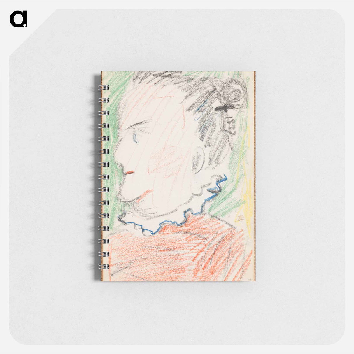 (unknown) part of a sketchbook - アルバート エーデルフェルト Memo.