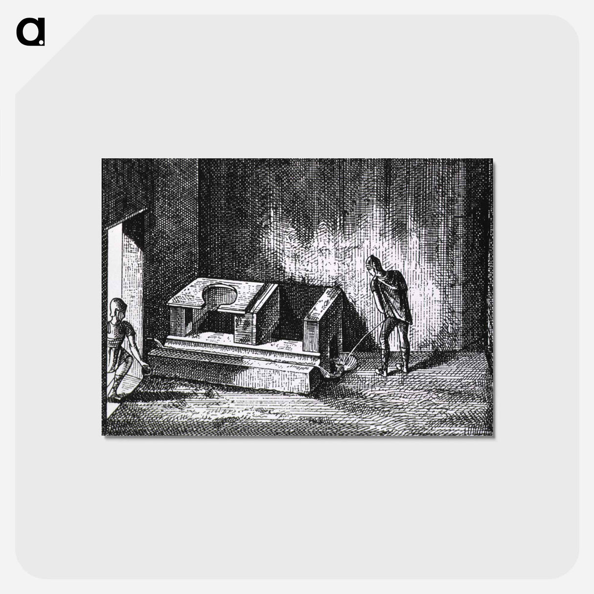 アートポストカード-House of Sallust, Pompeii
- 国立医学図書館 Postcard.