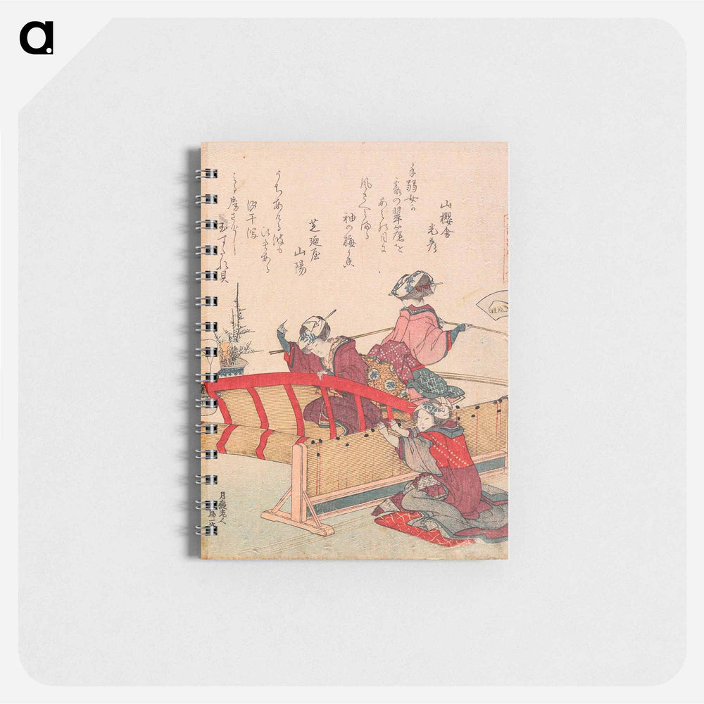 The Bamboo-Blind Shell - 葛飾 北斎 Memo.