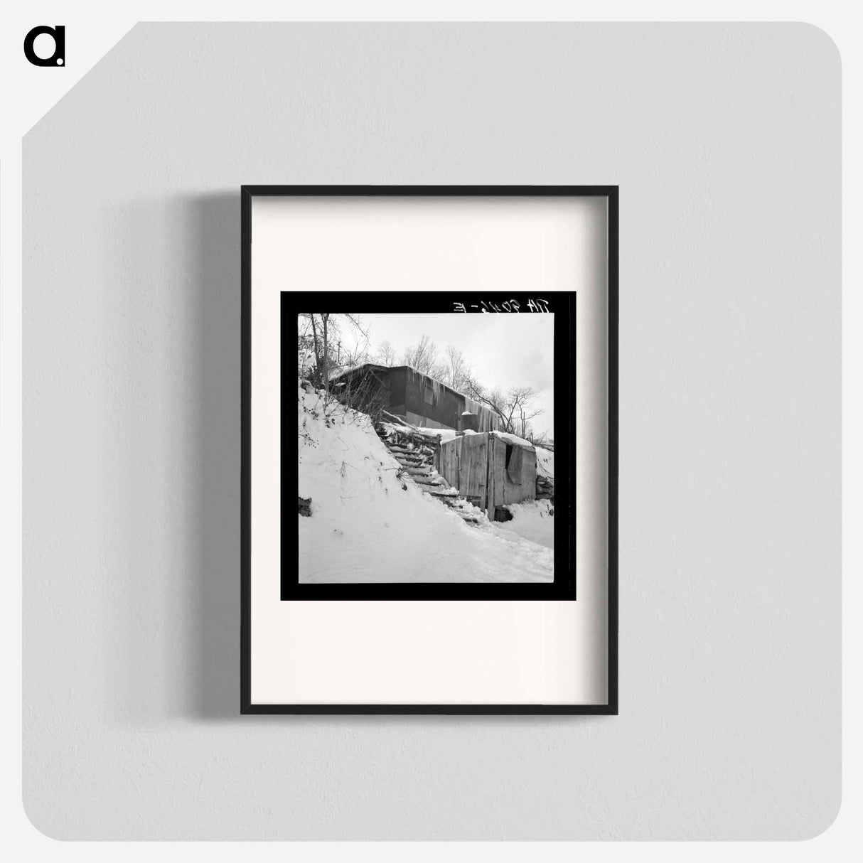 Consumers, near Price, Utah. Company housing in coal town. - Dorothea Lange Poster.