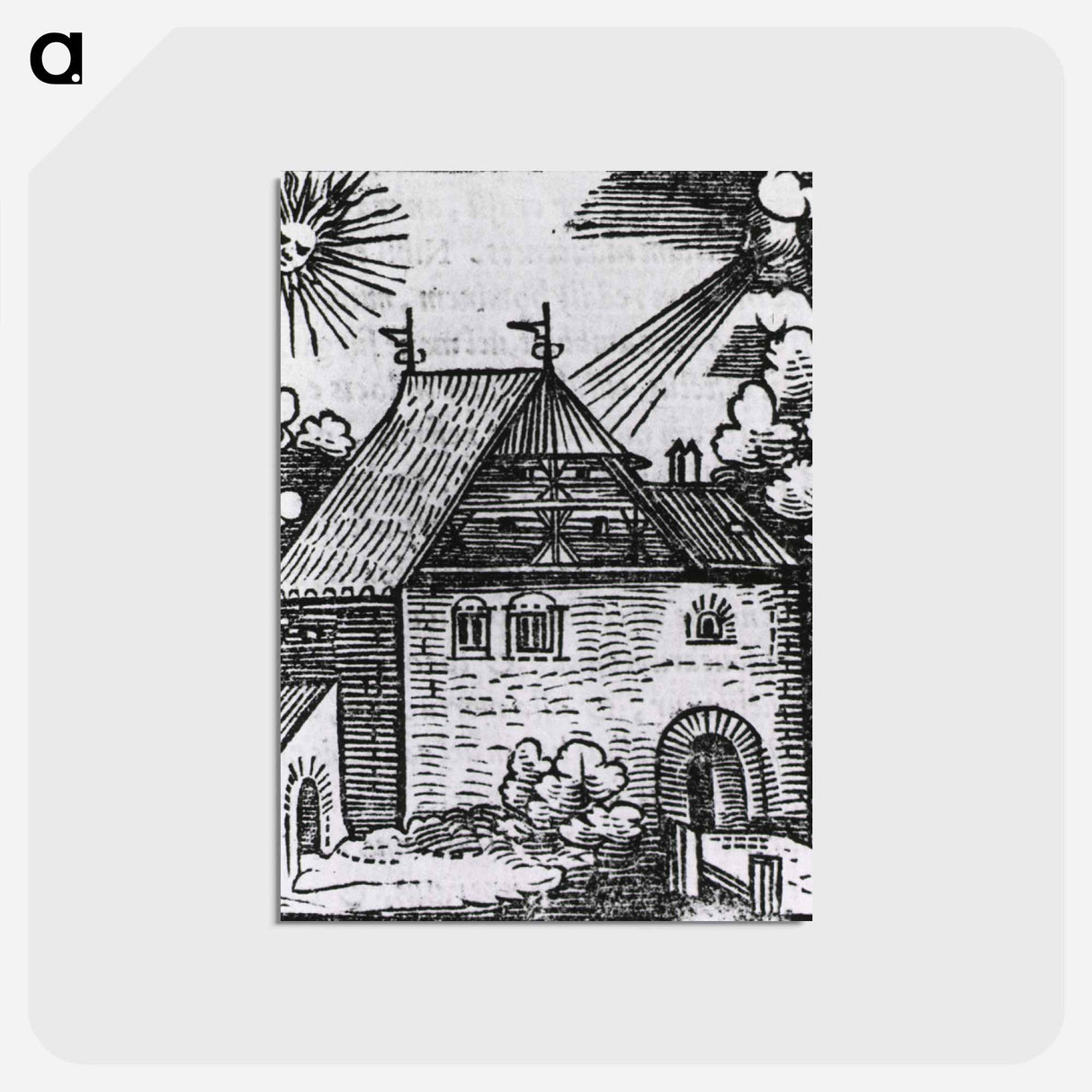 アートポストカード-Ventilation of Barn-Like Structure
- 国立医学図書館 Postcard.