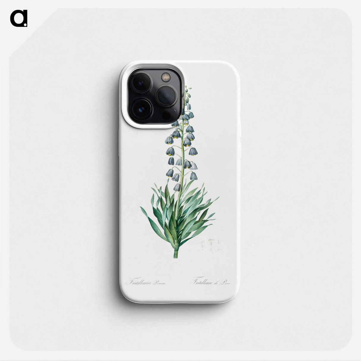 Persian lily illustration - ピエール ジョゼフ ルドゥーテ Phone Case.