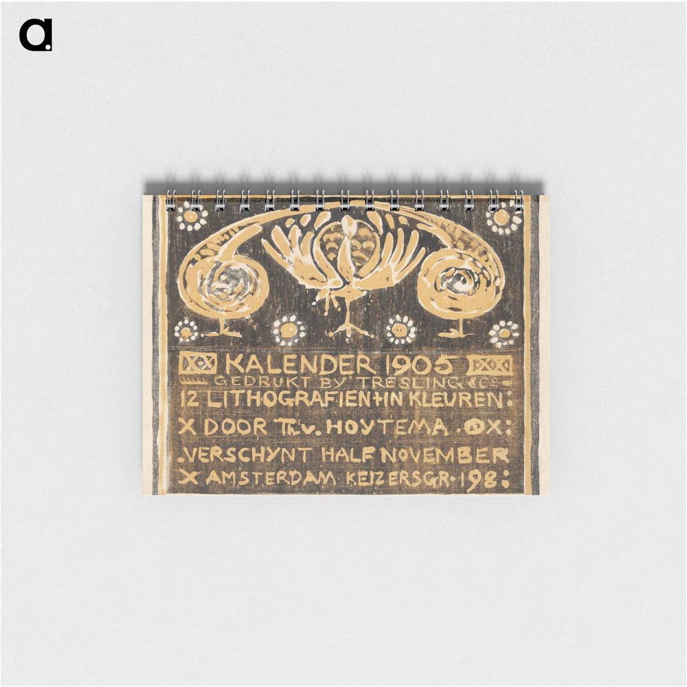 Aankondiging voor kalender - テオ ヴァン ホイテマ Memo.