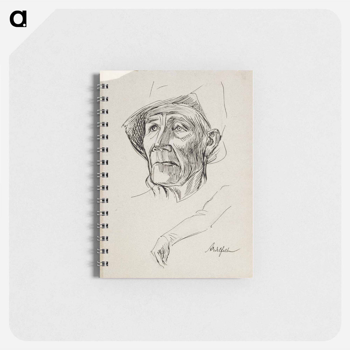 Suomalaisen sotilaan pää, alempana käsivarsi - アルバート エーデルフェルト Memo.