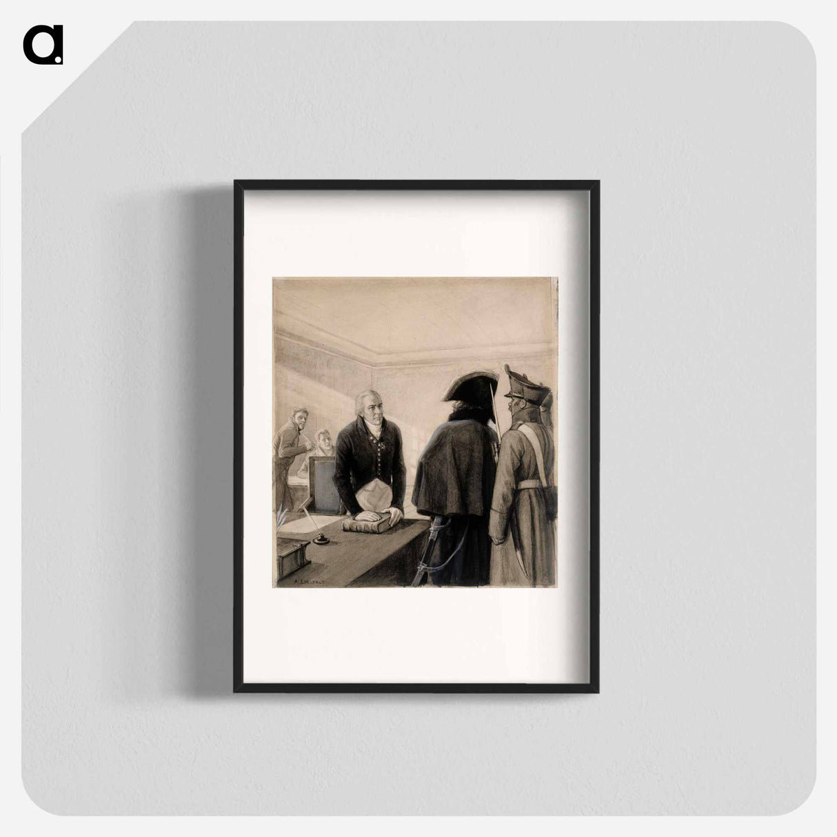 The provincial governor - アルバート エーデルフェルト Poster.