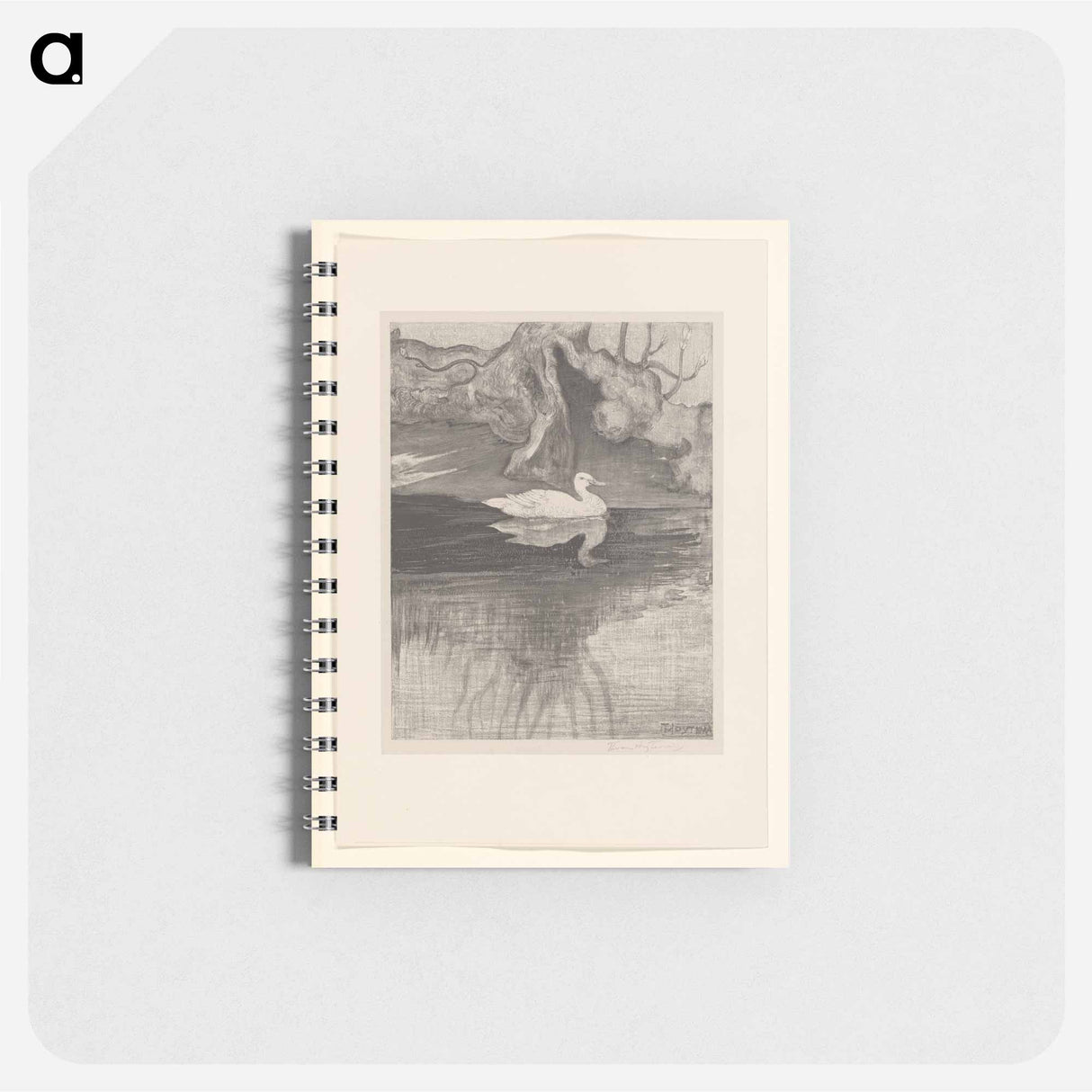 Vijver met eend - テオ ヴァン ホイテマ Memo.