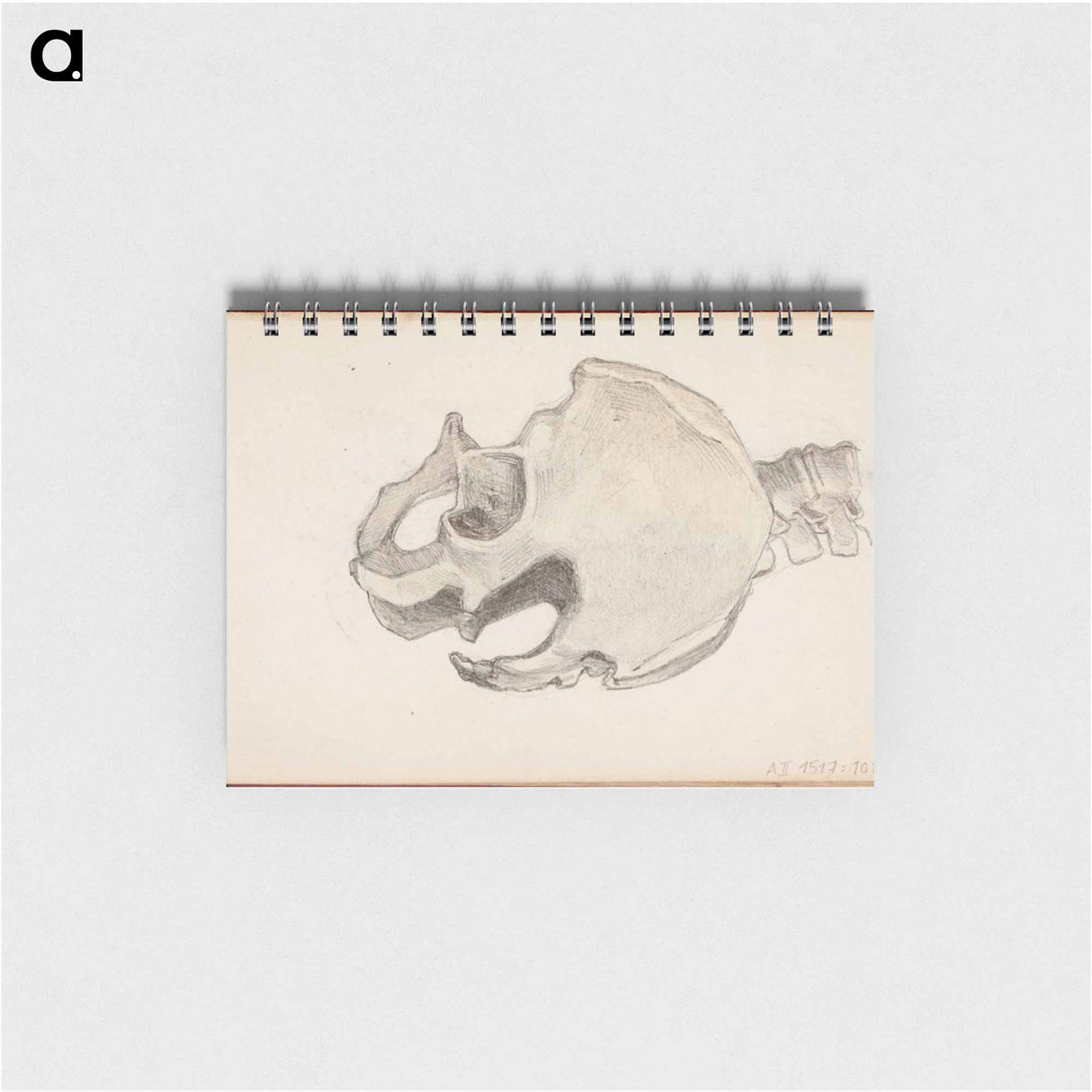 アートメモ帳-(unknown) part of a sketchbook - アルバート エーデルフェルト Memo.